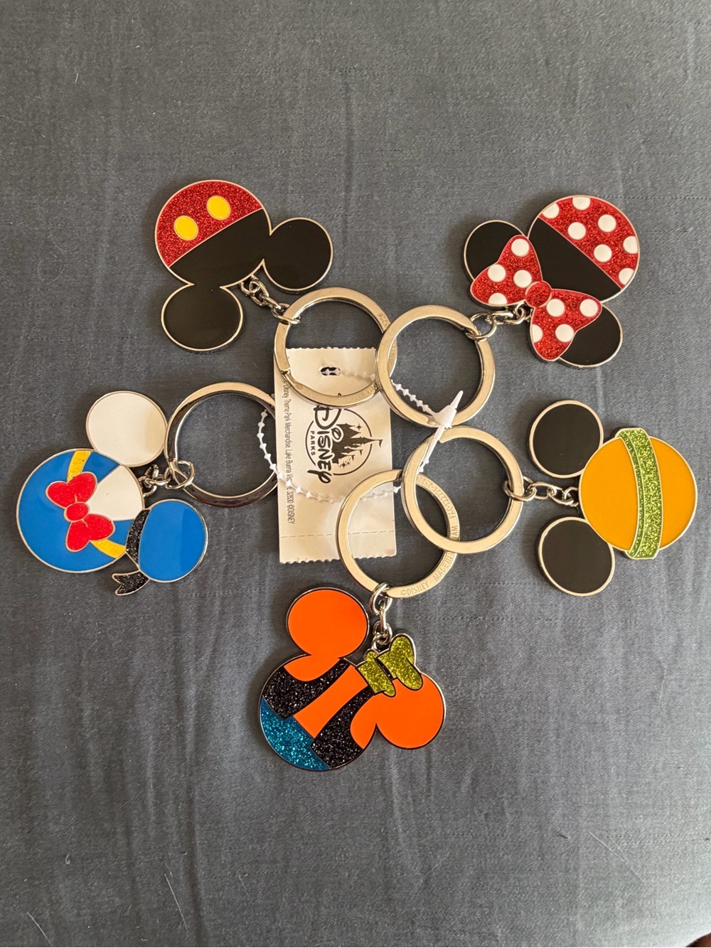 Disney Fab 5 Keychains - Picture 3 of 4